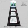 طرح سنگ قبر پدر