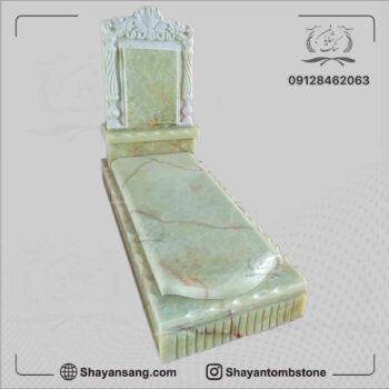 طرح سنگ قبر دخترانه
