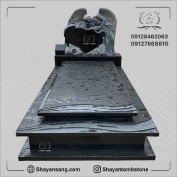 سنگ قبر مشکی جدید