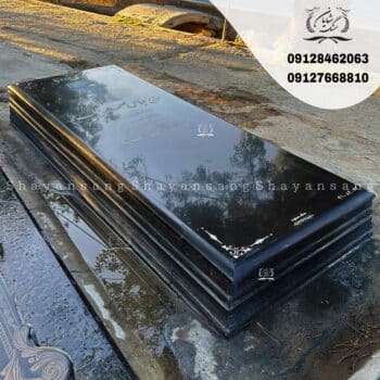 سنگ قبر مشکی براق