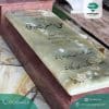 طرح سنگ قبر پدر